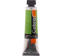 Cobra Artist peinture à l'huile à mélanger avec de l'eau en tube 40 ml, permanente vert clair 618