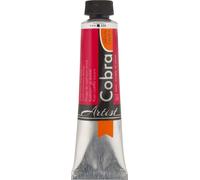 Cobra Artist peinture à l'huile à mélanger avec de l'eau en tube 40 ml, rouge cadmium foncé 306