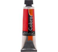 Cobra Artist peinture à l'huile à mélanger avec de l'eau en tube 40 ml, rouge pyrol 315