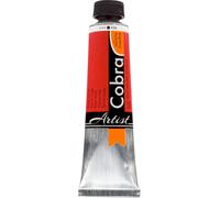 Cobra Artist peinture à l'huile à mélanger avec de l'eau en tube 40 ml, rouge terre 436