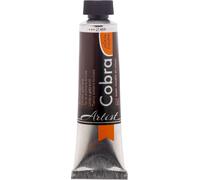 Cobra Artist peinture à l'huile à mélanger avec de l'eau en tube 40 ml, terre d'ombre brûlée 409