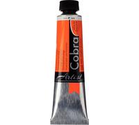 Cobra Artist peinture à l'huile mélangeable à l'eau en tube 40 ml orange permanent 266
