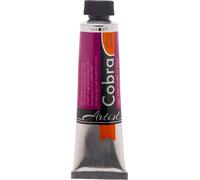 Cobra Artist - Peinture à l'huile mélangeable à l'eau Tube 40 ml - Violet Rouge clair permanent 577 - Excellente résistance à la lumière - Sans solvant - Haute pigmentation