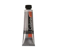 Cobra Artist Tube de couleurs à l'huile mélangeable à l'eau - 40 ml Argent 800 - Semi-opaque Haute résistance à la lumière - Sans diluants