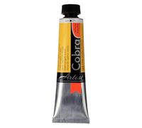 Cobra Artist Tube de couleurs à l'huile mélangeable à l'eau - Jaune cadmium moyen 271-40 ml - Opaque - Excellente résistance à la lumière - Sans solvants