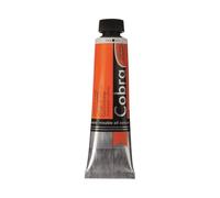 Cobra Artist Water-Mixable Oil Colour Cadmium Orange 211 - Tube de 40 ml - Opaque - Haute pigmentation - Excellente résistance à la lumière - Sans solvants