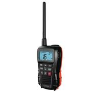 Cobra BlueBound 150 Radio VHF Marine Portable - 3 Watt, Flottant, IPX7, Submersible, Écran LCD, Clip Ceinture, Noir, 1 Pièce