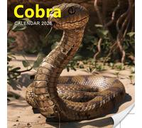 Cobra Calendar 2026: Striking Beauty and Slithering Power Captured All Year