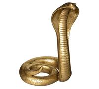 Statue Déco "Cobra" 37cm Or