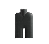 Cobra Grand Vase Moyen Noir