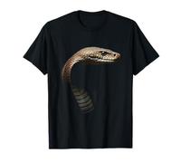 Cobra Head Wild Jungle Reptile Serpent Art T-Shirt