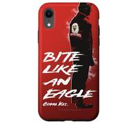 Cobra Kai Bite Like an Eagle Eagle Fang Logo TV Show Coque pour iPhone XR