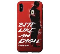 Cobra Kai Bite Like an Eagle Eagle Fang Logo TV Show Coque pour iPhone XS Max