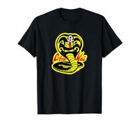 Cobra Kai Front and Back Sweep The Leg and Cobra Logo Show T-Shirt