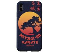 Cobra Kai Miyagi-Do Karate Sunrise Logo TV Show Coque pour iPhone XS Max