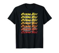 Cobra Kai Repeating Ombre Logo TV Show T-Shirt