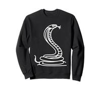 Cobra Linéaire Passionné Reptile Sweatshirt