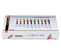 Cobra Lot de 10 flacons de peinture à l'huile 40 ml