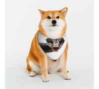 Cobra Snake Bandana pour chien Taille M Réglable Triangle Bavoirs Double Écharpe réversible Lavable Mouchoir quotidien pour chien de taille moyenne et grande taille Cadeau