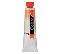 Cobra Study Couleurs à l'huile mélangeables à l'eau - Jaune de Naples Rouge 224 - Tube de 40 ml - Haute résistance à la lumière - Haute qualité