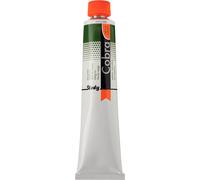Cobra Study peinture à l'huile mélangeable à l'eau en tube 200 ml, vert sapin 623