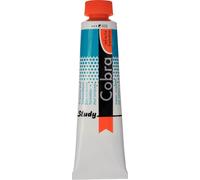 Cobra Talens Study wasservermalbare Ölfarbe, 40 ml, 522 Türkisblau