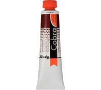 COBRA Talens Study wasservermalbare Ölfarbe, 40 ml, 411 Siena gebr.