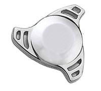 Cobra-Tek Écrou papillon pour aspirateur à air 1/4-20" filetage en acier chromé