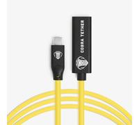 Cobra Tether Câble USB-C - 5 m - Rallonge professionnelle pour photo et vidéo - Jaune