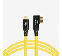 Cobra Tether - Câble USB-C à USB-3 Micro-B 90° 10m Jaune