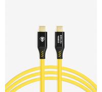 Cobra Tether - Câble USB-C à USB-C 10m Débit 5 Gbit/s Jaune