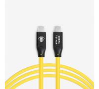 Cobra Tether - Câble USB-C à USB-C 5m Débit 10 Gbit/s Jaune