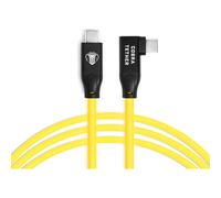 Cobra Tether - Câble USB-C à USB-C 90° 5m Jaune