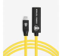 Cobra Tether cordon rallonge USB-C vers USB-C femelle 5Gbps 10m - Jaune