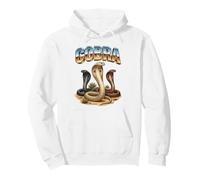 Cobra Vintage années 70 90 Cobra Serpent Animal Lover Cobra Sweat à Capuche