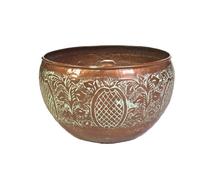 Cobraco Woodstream Coropration HHRLEF Support de tuyau en cuivre avec feuilles gaufrées