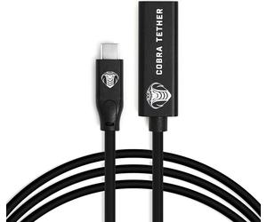 COBRATETHER Rallonge USB-C/USB-C Femelle 5m Noir