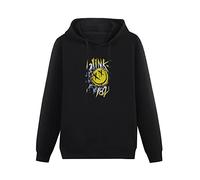 CoByda Blink 182 Big Smile Men's Black Hooded Unisex Sweatshirt M