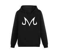 CoByda Creative Majin Symbol Men's Black Hooded Unisex Sweatshirt 3XL