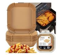 Cobye-Feuilles de papier cuisson - papier sulfurisé- Air Fryer- Ninja 20 x 20 cm, 100 pièces - Cuisiner facilement