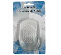 Cobye- Paire de Talonnettes 1,5 cm - Semelles de Rehaussement- Silicone - Soulagement Tendinite et douleur- Confort Homme et Femme