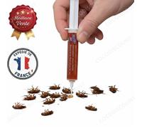 Cobye - Seringue Gel Anti-Cafard 10 g - Gel Insecticide Puissant pour Éliminer Cafards, Blattes et Insectes Rampants