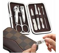 Cobye: Set Manucure Pedicure 7 Pieces Mallette Elegante Ideal Nail Art et Entretien des Ongles -cuticule