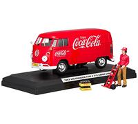 Coca-Cola 1963 Volkswagen T1 Cargo Van avec livreur 1/24 moulé sous Pression par Motor City Classics