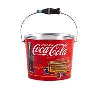 Coca-Cola 773317-12 Grand Seau à Boissons avec poignée pour Bouteille de Coca Rouge