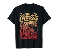 Coca-Cola '86 Music Festival Atlanta Georgia Vintage Poster T-Shirt