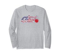 Coca-Cola American Flag Cherry Coke Logo Fill Manche Longue