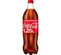 Coca-Cola L'original Soda Cola, 1,25L