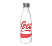 Coca-Cola Bouteille d'eau surdimensionnée en acier inoxydable avec logo - 500 ml - Multicolore