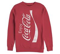 Coca-Cola Canned Maillot de survêtement, Rouge, M Homme